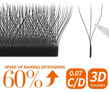 Load image into Gallery viewer, W Eyelash Extension D curl
