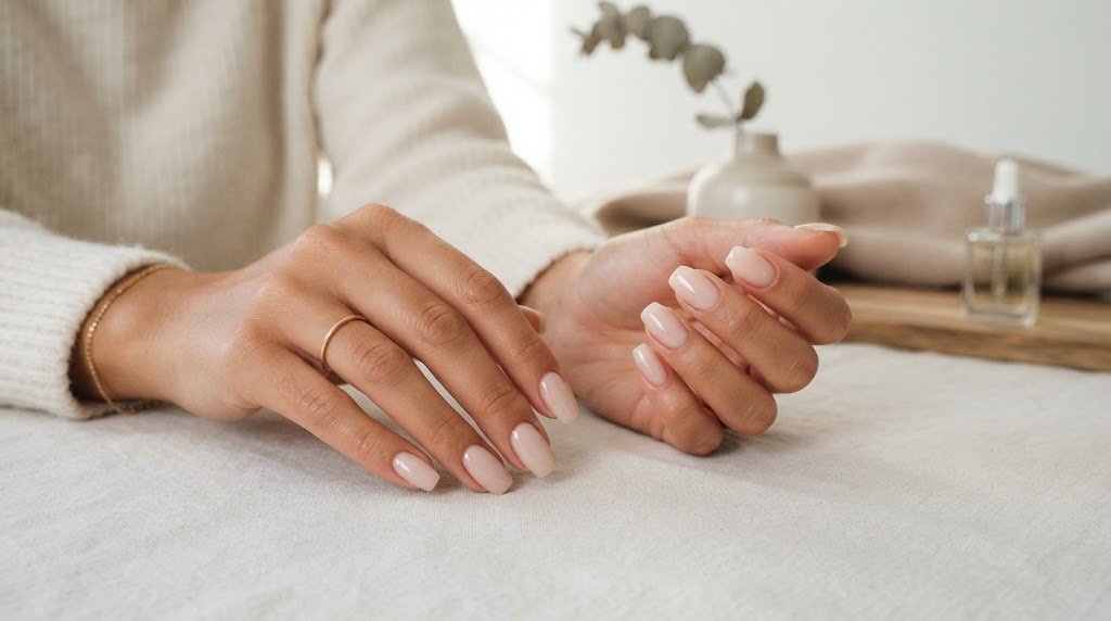 10 Minimalist Short Coffin Shaped Nails for a Clean Look
